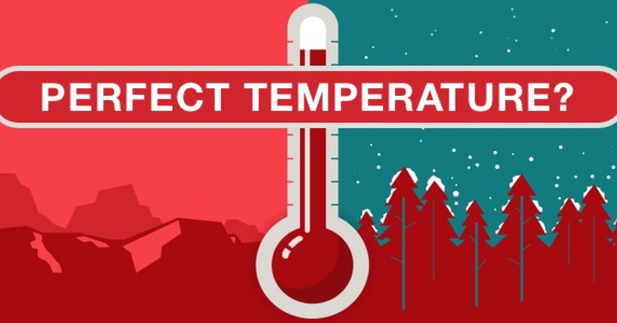 Infographic: What Is The Perfect Temperature?